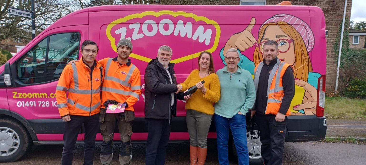 Zzoomm sees first customer installed and a 20% take up in Shiplake ...